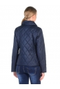 Куртка женская из текстиля с воротником 1000122-6
